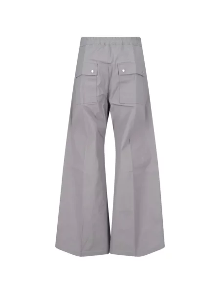 Pantaloni Rick Owens cu cordon gri