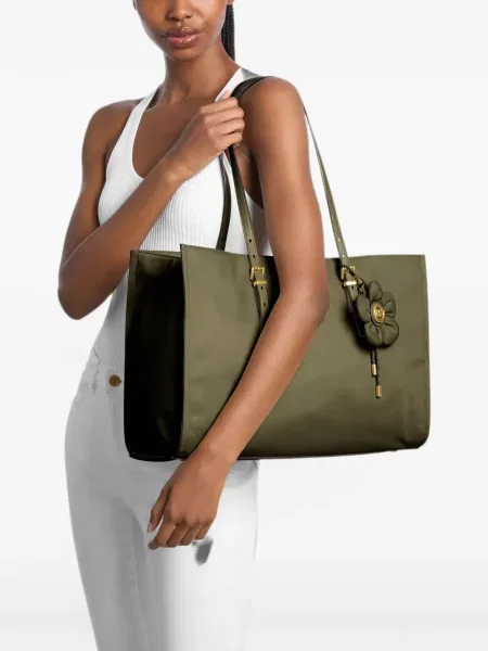 Geantă shopper Michael Kors verde
