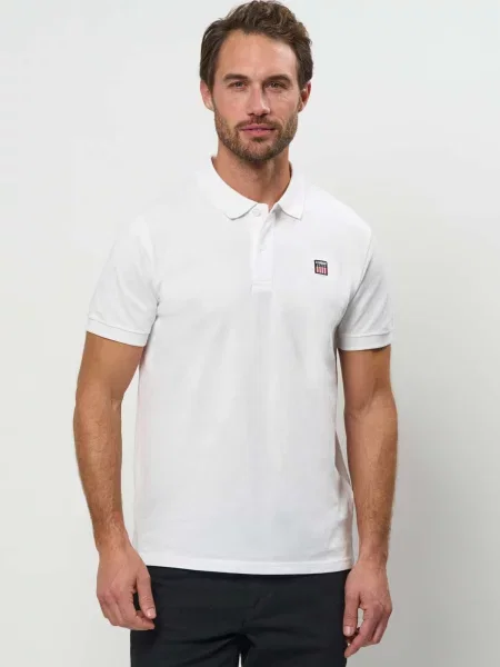 VINSON Tricou VMMike' alb