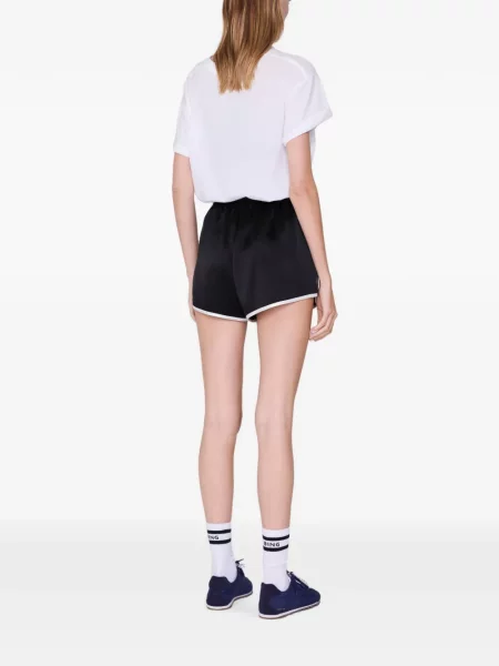 Pantaloni scurți Anine Bing negru