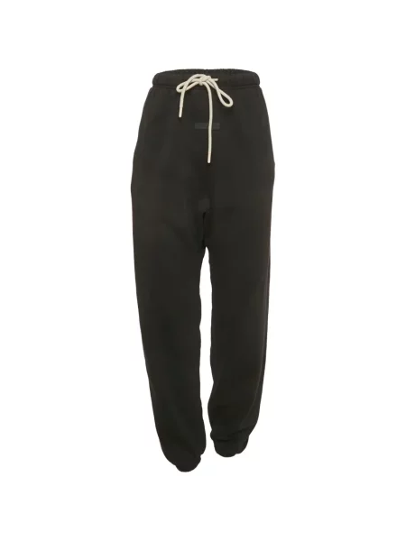 Pantaloni Fear Of God alergare cu cordon negru