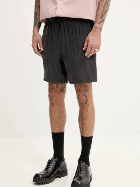 HUGO pantaloni scurți bărbați negru