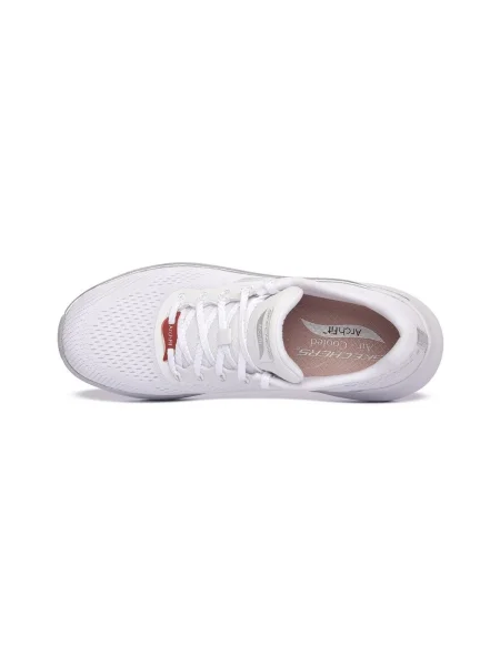 Pantofi Skechers alb
