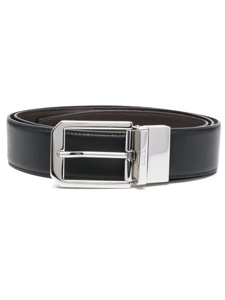 Curea Zegna din piele negru