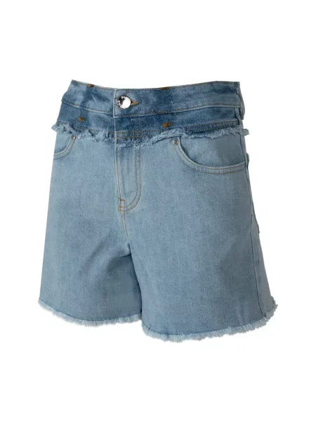 Szorty jeansowe Pinko niebieskie