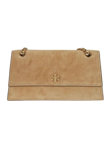 Torebka Tory Burch skórzana brązowa