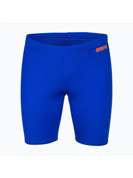 Мъжки шорти за плуване тип клин arena Team Swim Jammer Solid neon blue/team orange синьо