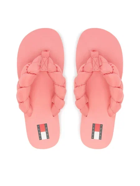 Žabky Tommy Jeans růžové