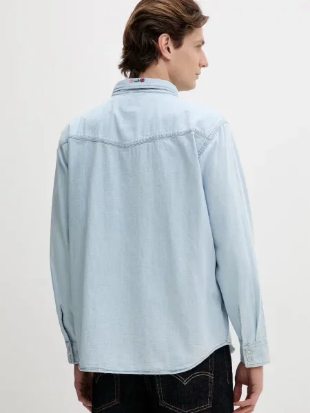 Levi's koszula jeansowa niebieska