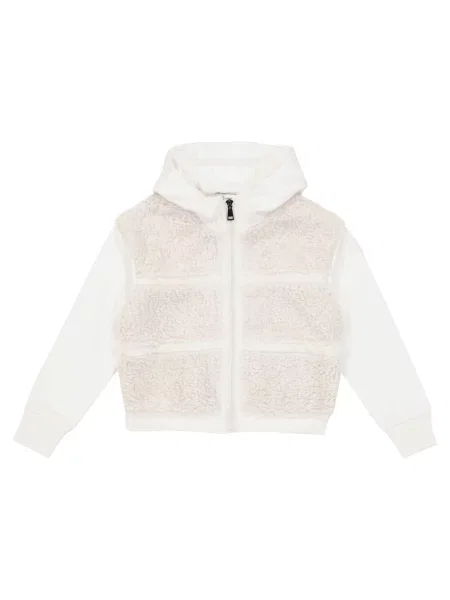 Hoodie Moncler Enfant λευκό