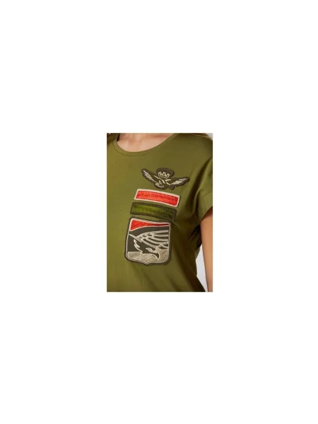 Tricou Aeronautica Militare verde