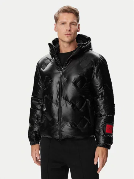 Emporio Armani Зимно яке черен