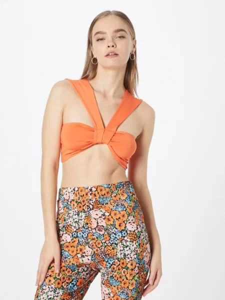 Nasty Gal Top portocaliu
