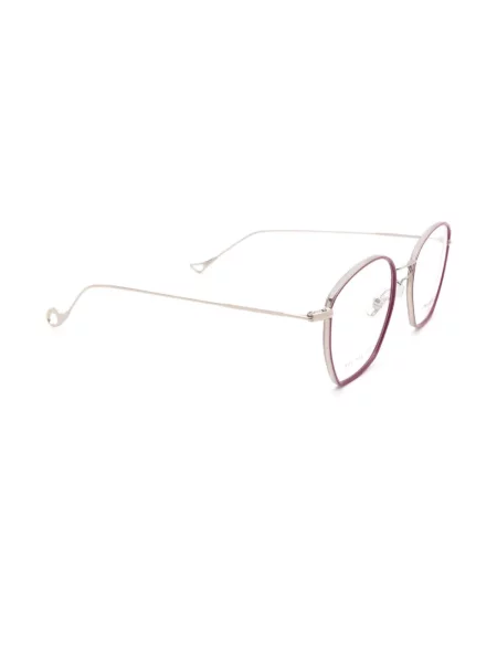 Ochelari de soare Eyepetizer cu imprimeu geometric violet