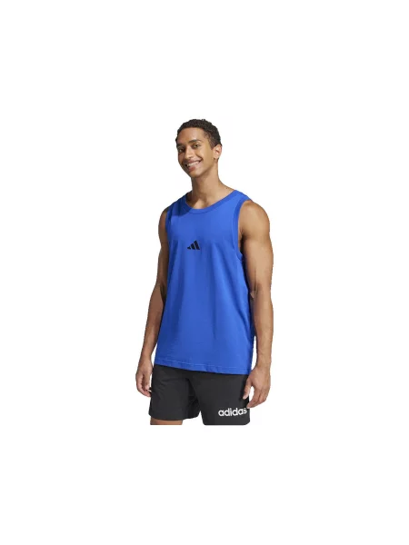 Tricou Adidas cu autograf albastru