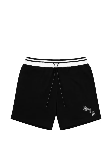 Pantaloni scurți Rta cu imagine negru