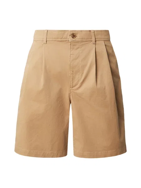 Calvin Klein Jeans Hlače z naborki kapučino