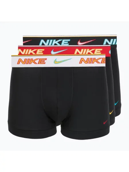 Boxeri pentru bărbați Nike Cotton Stretch Trunk 3 pack steel Grey gri