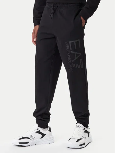 Emporio Armani Pantaloni trening negru