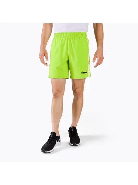 Olcsóbban. Férfi tenisz rövidnadrág Diadora Bermuda Micro Méret: XL zöld