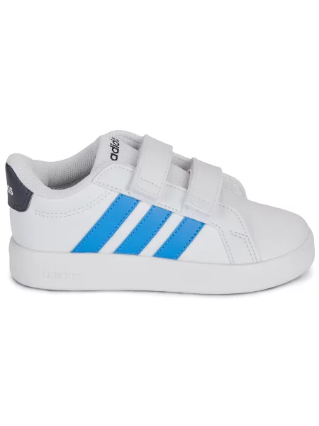 ADIDAS SPORTSWEAR Niske tenisice Grand Court kraljevsko plava / crna bijela