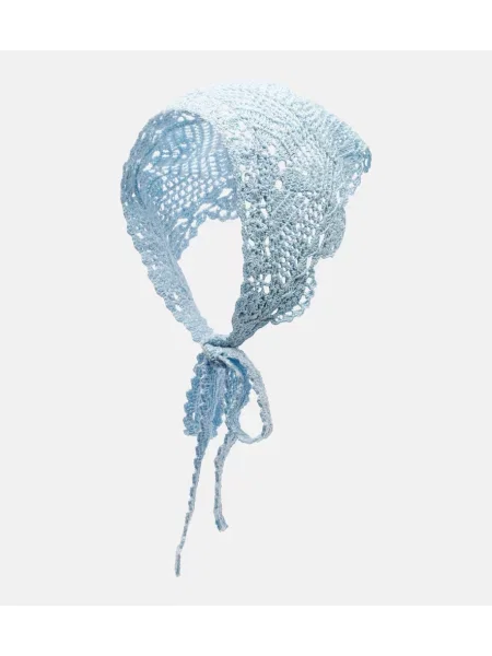 Szal Anna Kosturova niebieska