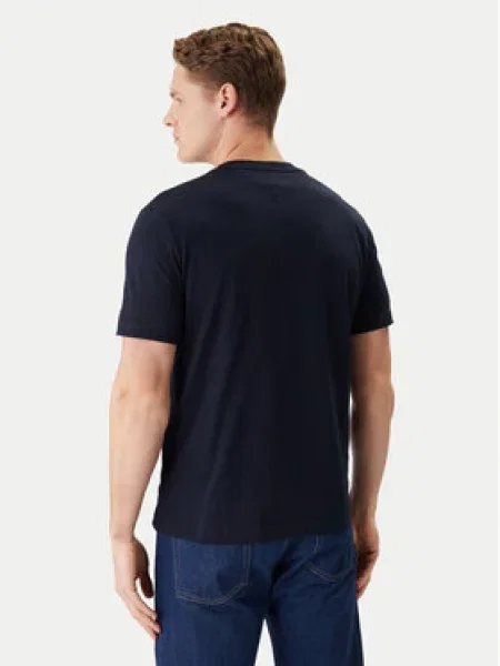 Tommy Hilfiger Majica Brand Love Small Center Tee Mornarsko modra