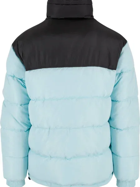 Karl Kani Vatovaná bunda Retro Essential Modrá biela