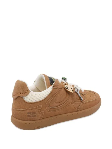 Sneakerși Ganni maro