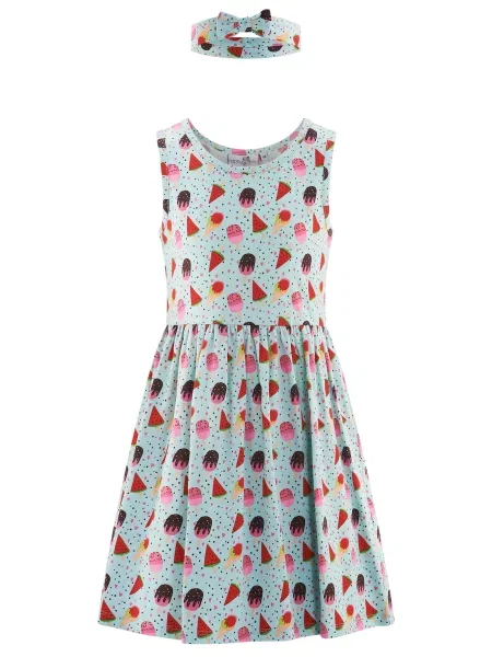 Happy girls Rochie deschis albastru