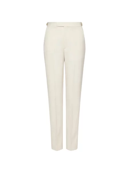 Pantaloni Maison Margiela alb