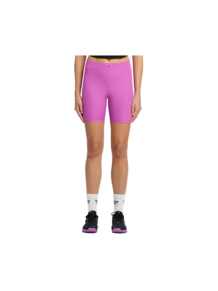 Pantaloni Reebok Sport scurte violet