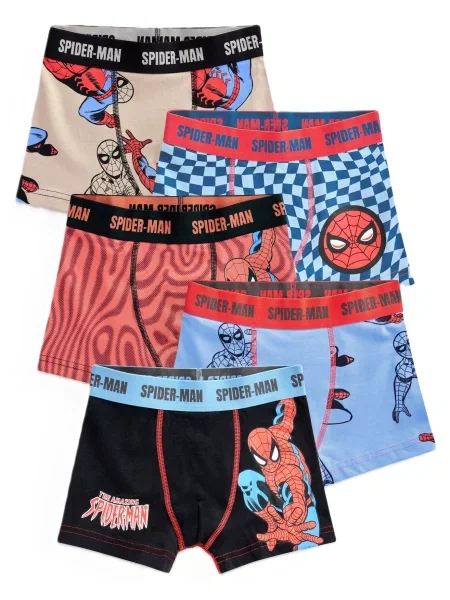 Next Σλιπ Spiderman μπεζ / γαλάζιο / κόκκινο μαύρο