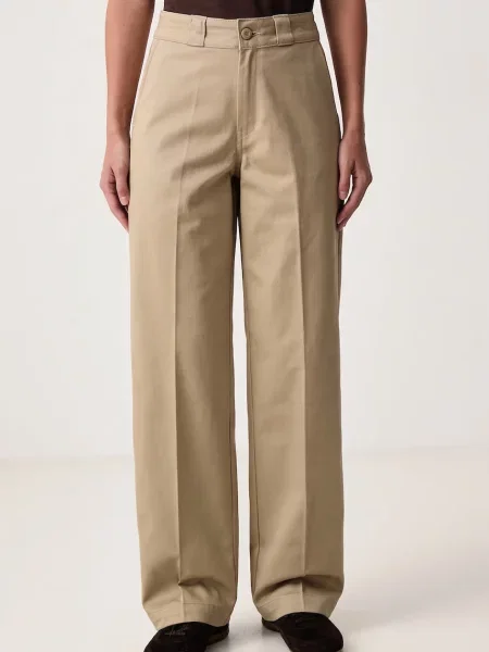 Dickies pantaloni pentru femei din bej