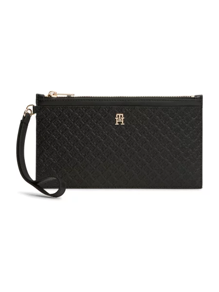 TOMMY HILFIGER Clutch MONO' negru