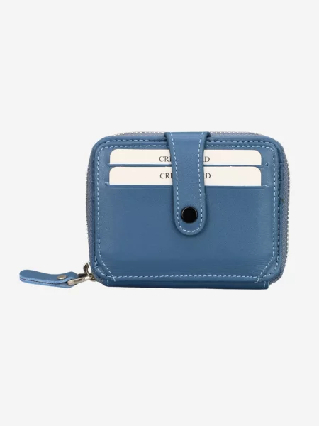 Adel Bags Portofel Julia denim albastru