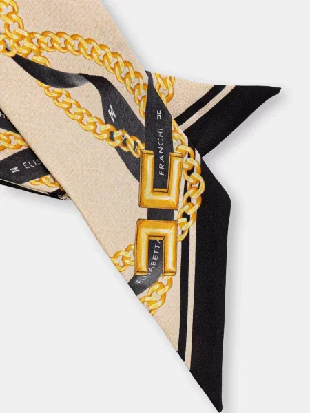 Шелковый шарф Elisabetta Franchi