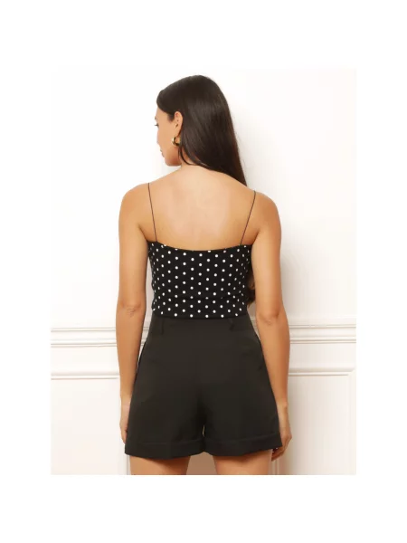 Top La Modeuse crna