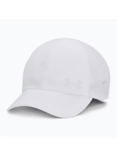 Кепка з козирком Under Armour Iso-Chill Launch біла/біла/відбиваюча біла