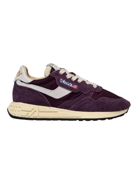 Sneakersy Autry skórzane fioletowe
