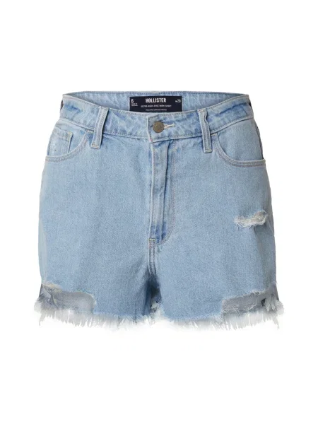 HOLLISTER Jeans denim albastru
