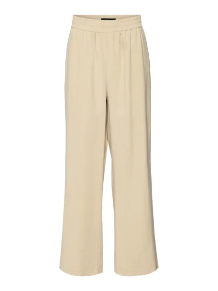VERO MODA Pantaloni Carmen închis bej
