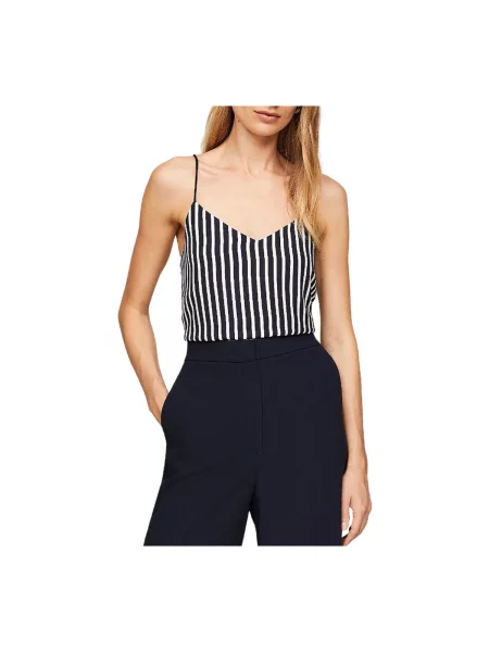 Top Tommy Hilfiger modrá