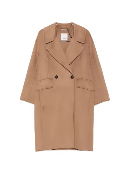 Palton 's Max Mara cu două rânduri de nasturi maro