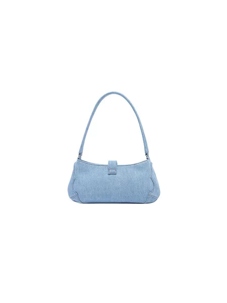Tommy Jeans Ročna torba Tjw Cool Denim Shoulder Bag modra