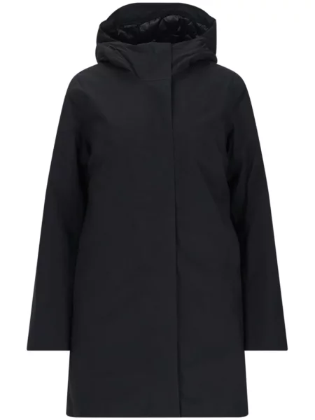 Geacă parka K-way cu glugă negru
