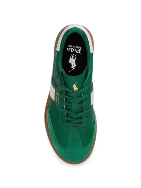 Hálós sneaker Polo Ralph Lauren autogrammal szürke