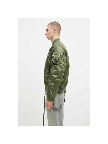 Kurtka bomber Alpha Industries zielony