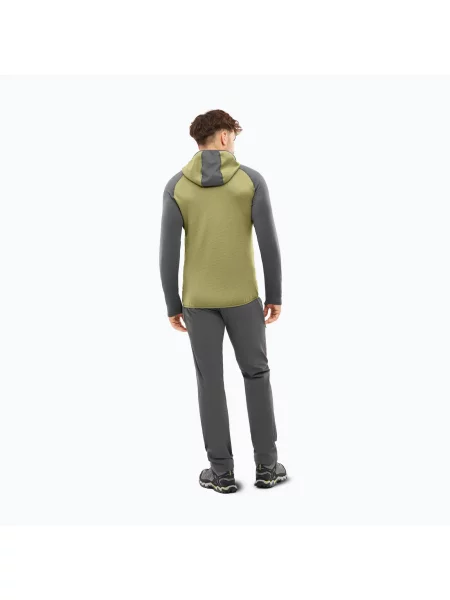 Bluza VIKING Birger Man rozpinana z kapturem szara
