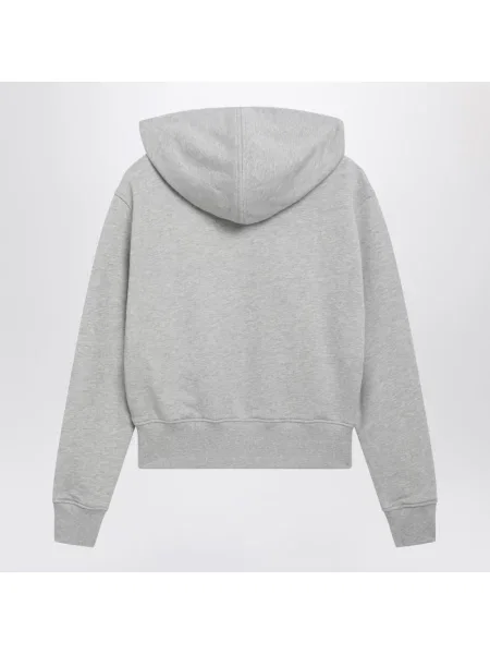 Bluza z kapturem Ami Paris szara